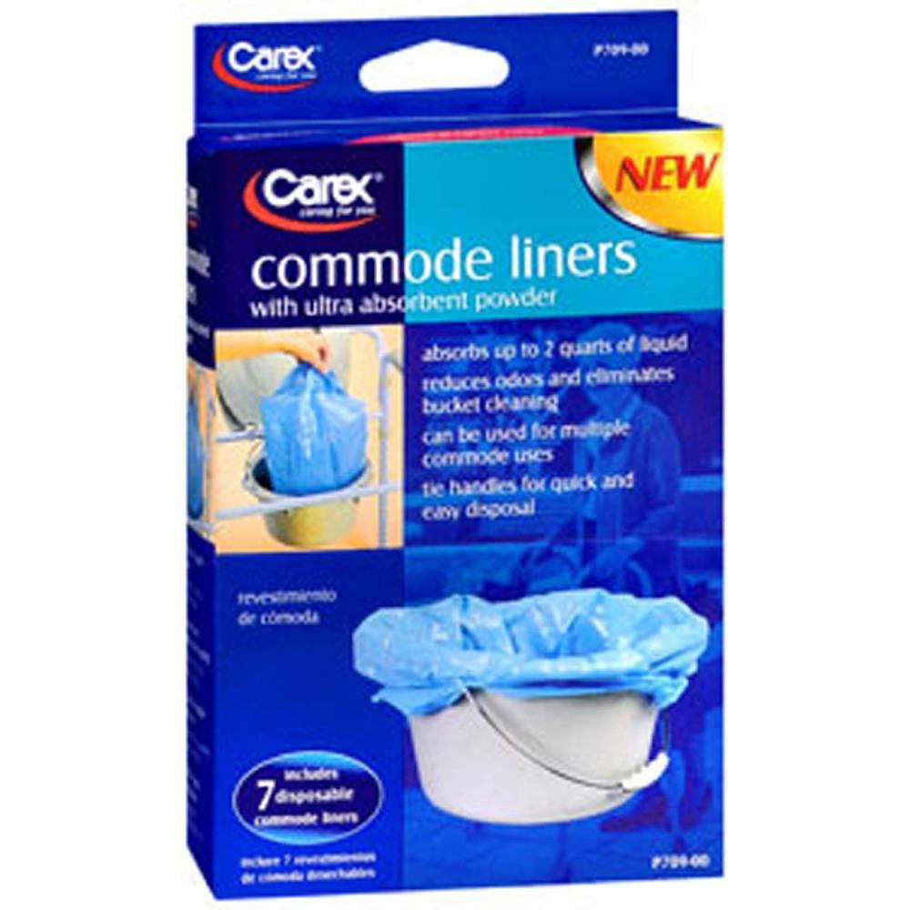 Carex Commode Liners (7 ct)