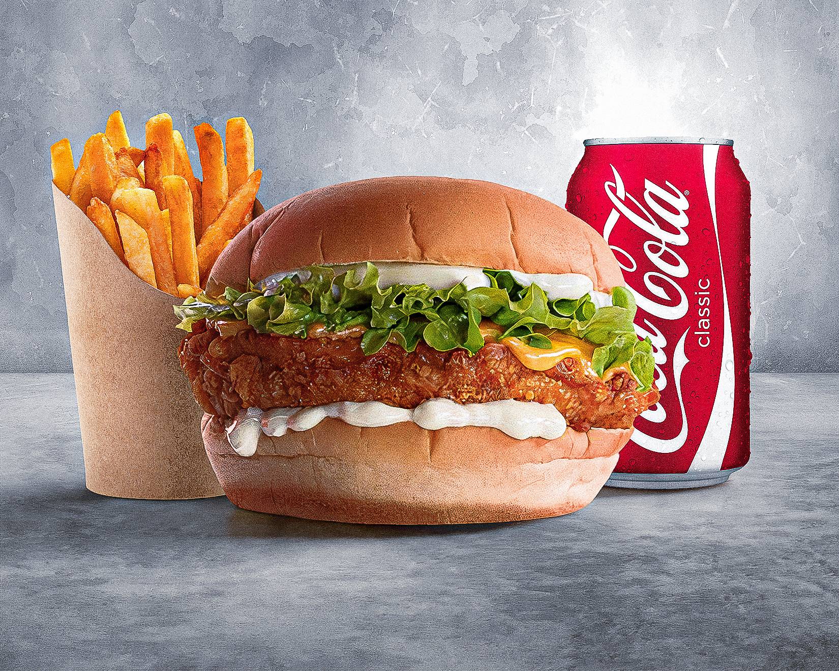 Smashed Chicken burger