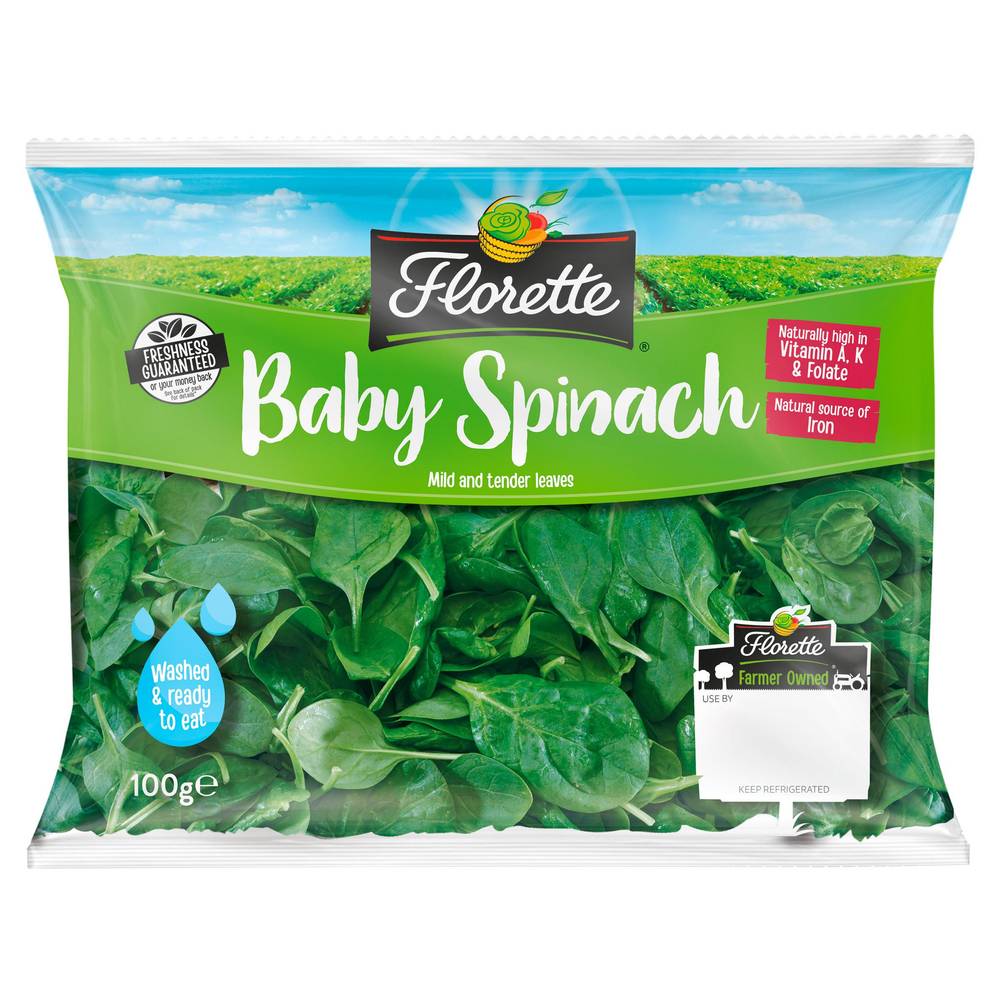 Florette Baby Spinach 100g