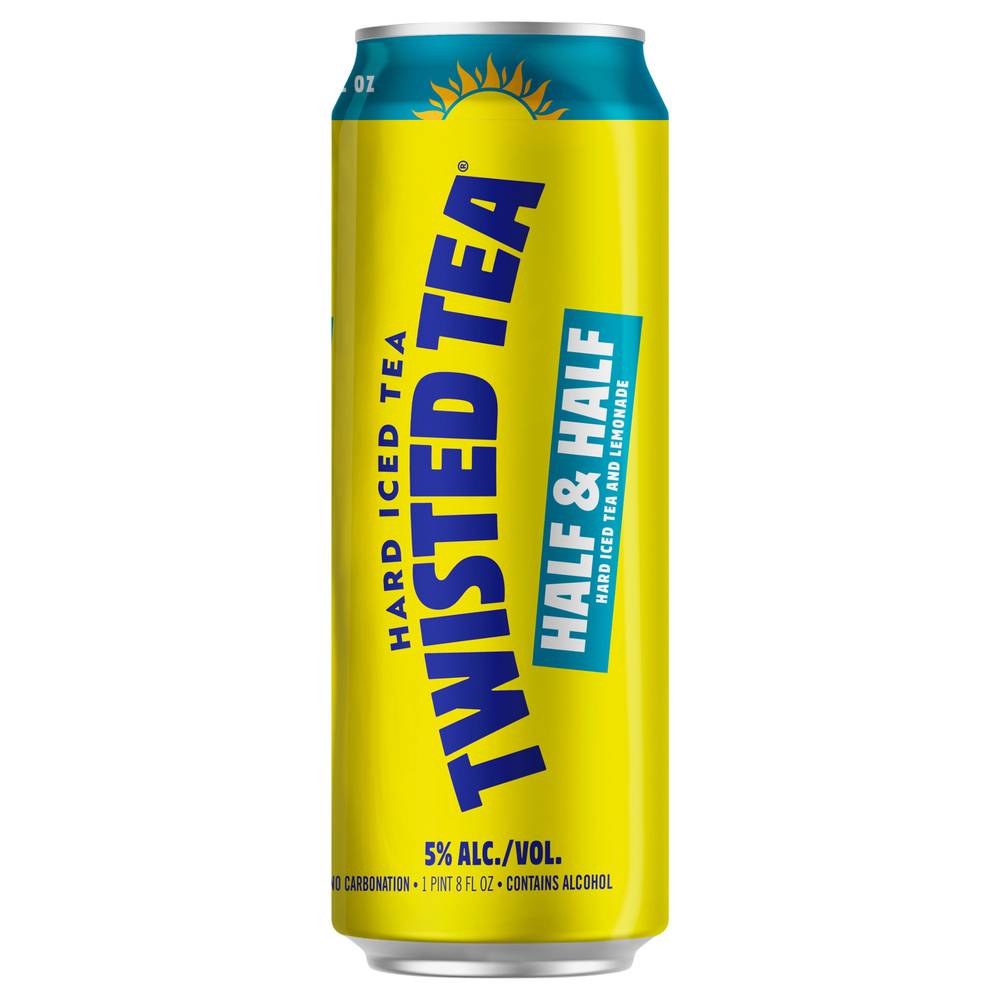 Twisted Tea Half and Half Hard Iced Tea, Lemonade (24 fl oz)