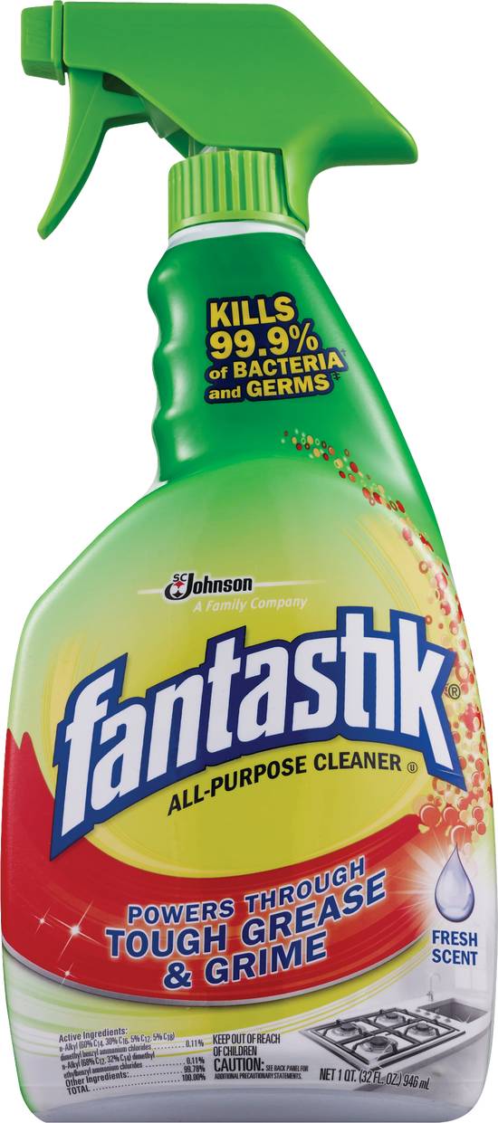 Fantastik All-Purpose Cleaner, Fresh Scent, 32 oz