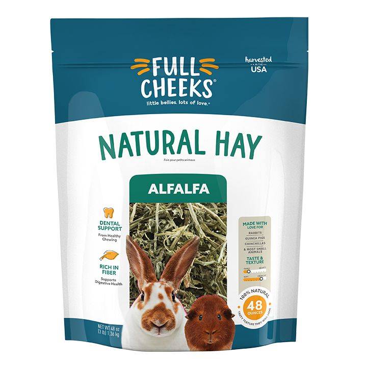 Full Cheeks™ Alfalfa Hay (Size: 48 Oz)