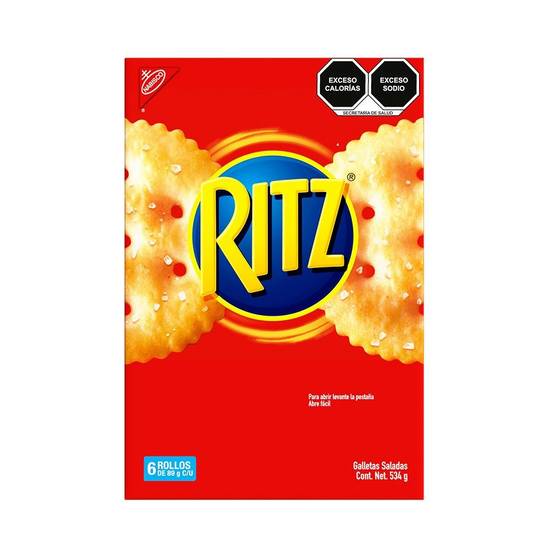 Galletas saladas Ritz 200 g.  Supermercado Online Carrefour