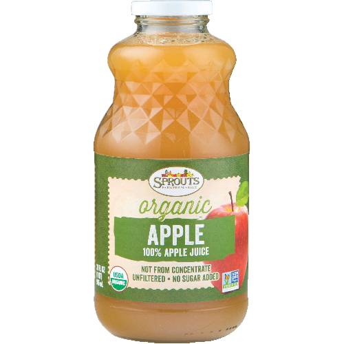 Sprouts Organic Apple Juice