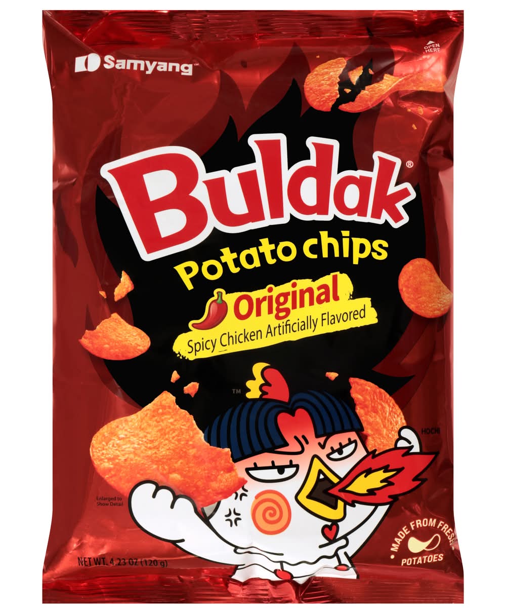 Buldak Original Potato Chips (4.23 oz)