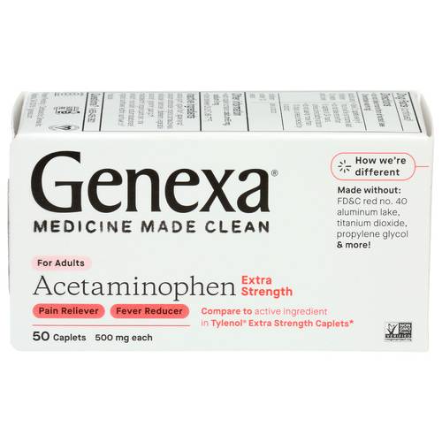Genexa 500Mg Extra Strength Acetaminophen