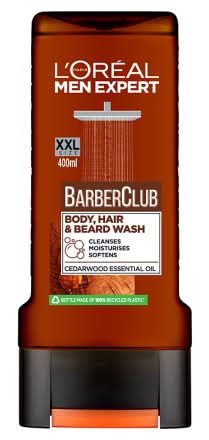 L'Oréal Men Expert Barber Club Body, Hair & Beard Wash (400ml)