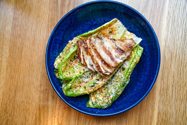 Grilled Chicken Caesar Salad