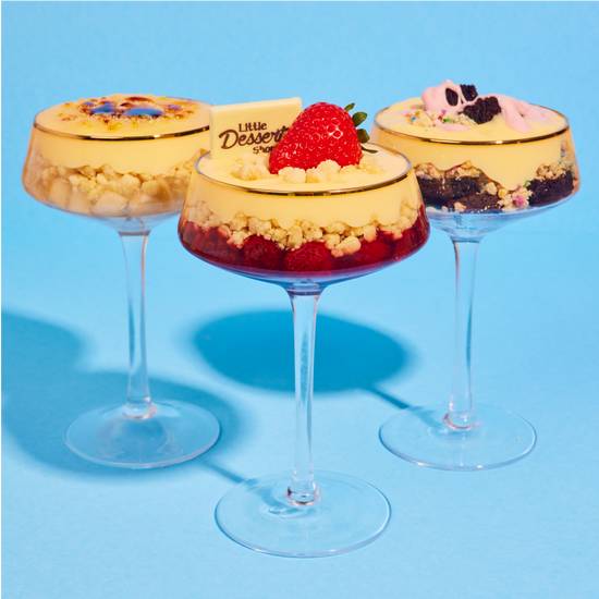 Custard Crumble Pots