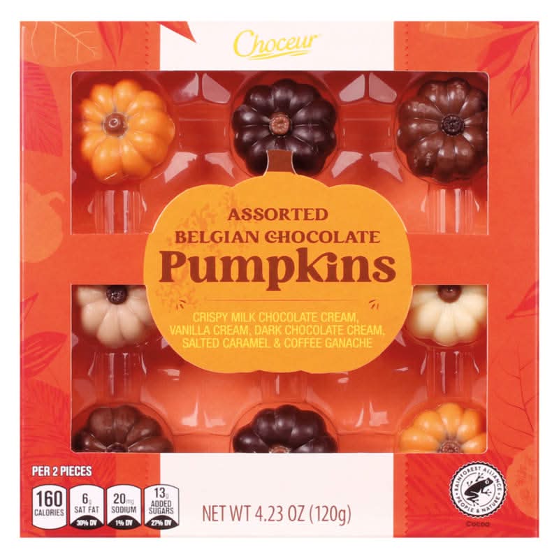 Choceur Belgian Chocolate, Pumpkin (4.23 oz)