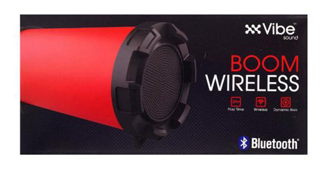 Vibe Boom Wireless Bluetooth Speaker