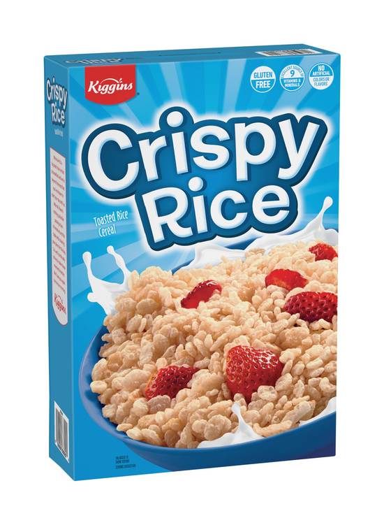 Kiggins Crispy Rice Toasted Cereal (12 oz)