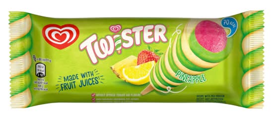 Twister Pineapple, Ice Cream (80g)