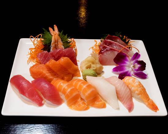 (D) Sushi and Sashimi Combination