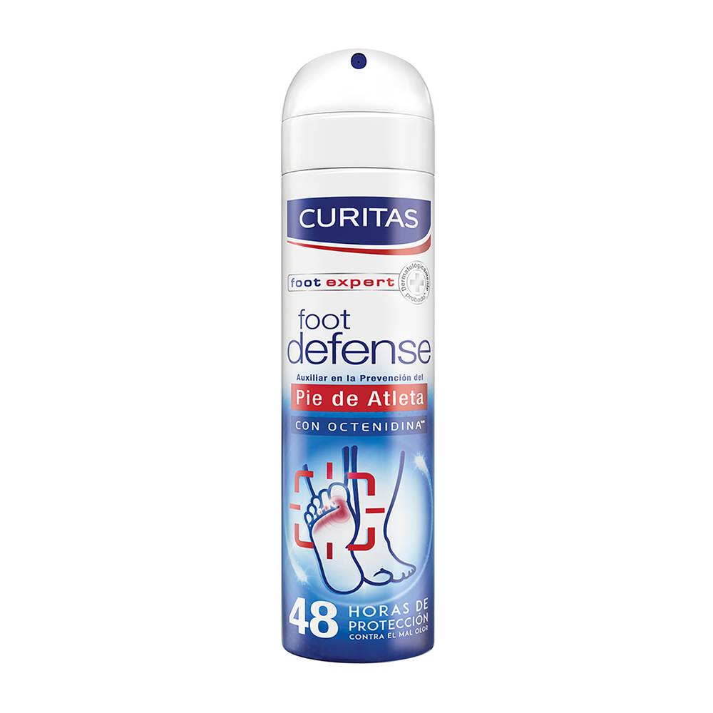 Curitas desodorante foot defense para pies