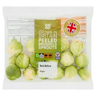 Co-op Peeled Brussels Sprouts 200g