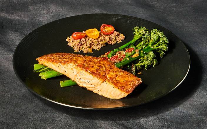 Maple Rubbed Salmon