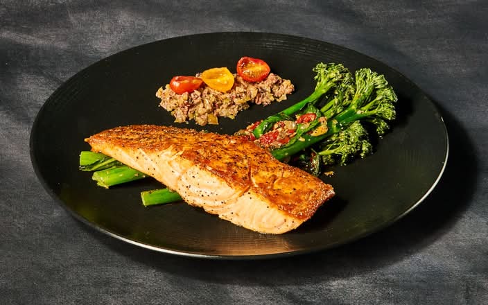 Maple Rubbed Salmon