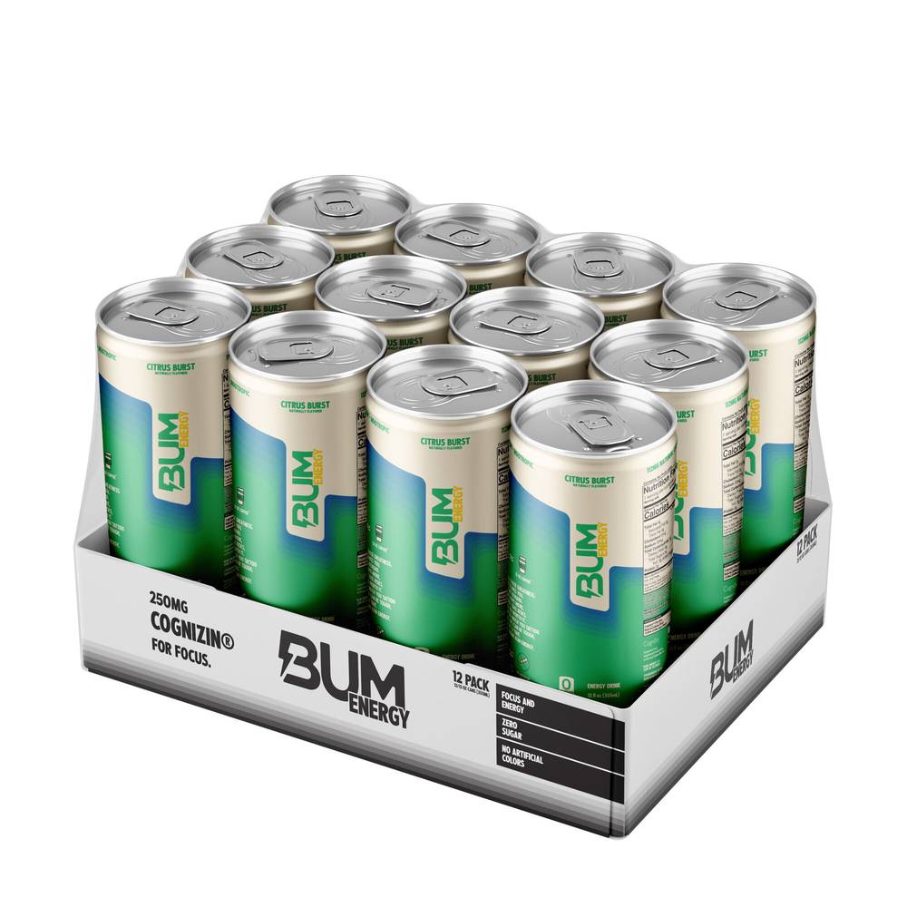 Energy Drink - Citrus Burst - 12oz. (12 Cans) (1 Unit(s))