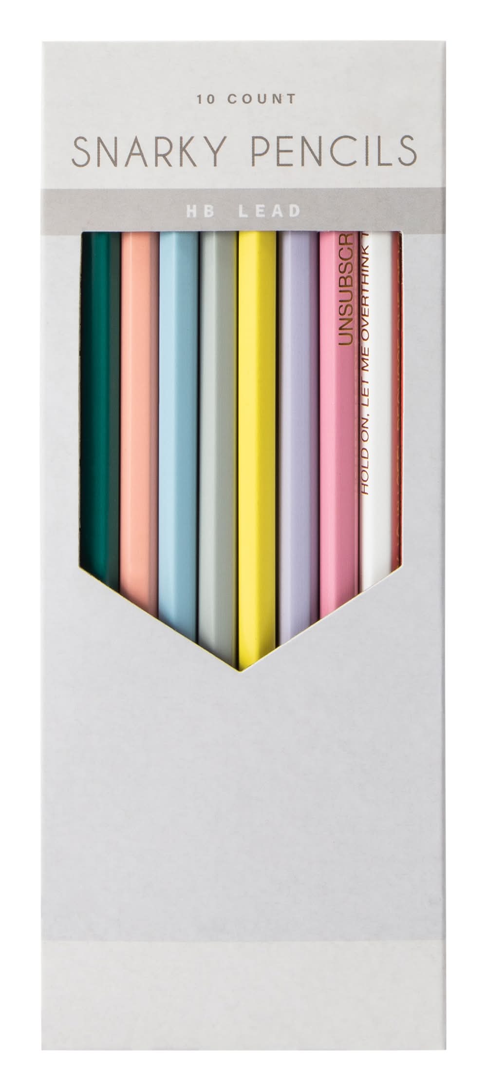 Snarky HB Lead Pencils 10-Count