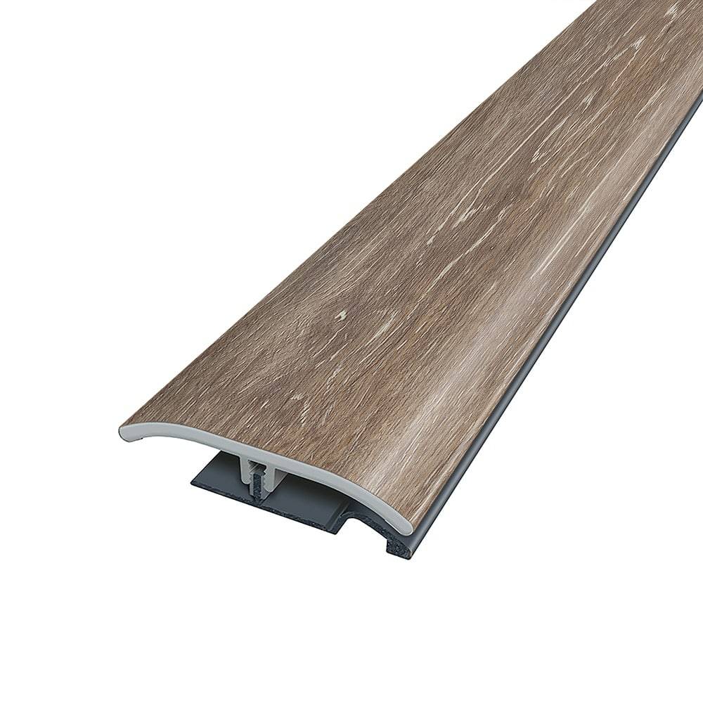 Project Source Agate 0.23-in T x 2-in W x 78.7-in L Vinyl Multi-purpose Floor Moulding | V4N1S-06369