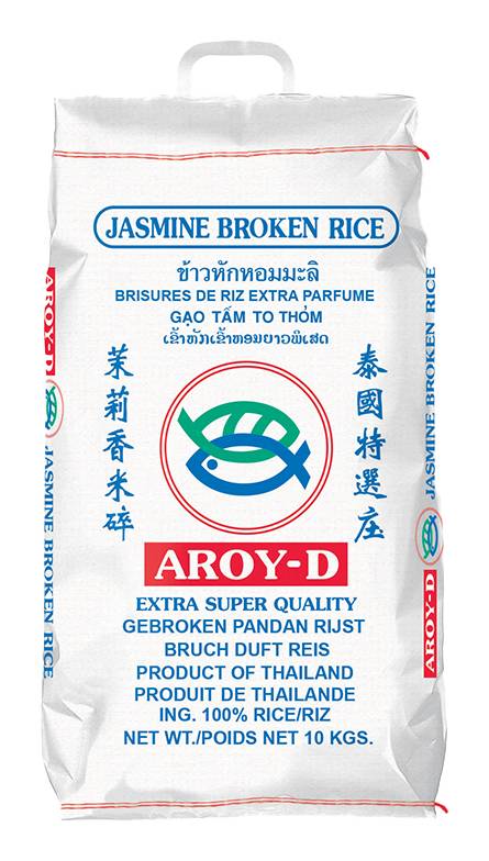Aroy-D Superior Jasmine Broken Rice (10kg)