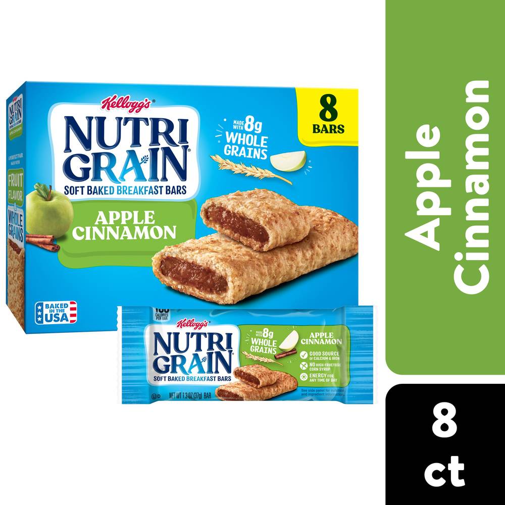 Nutri-Grain Apple Cinnamon Breakfast Bars (10.4 oz)