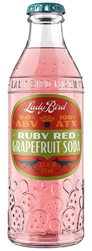 Lady Bird Ruby Red Soda, Grapefruit (8.5 fl oz)