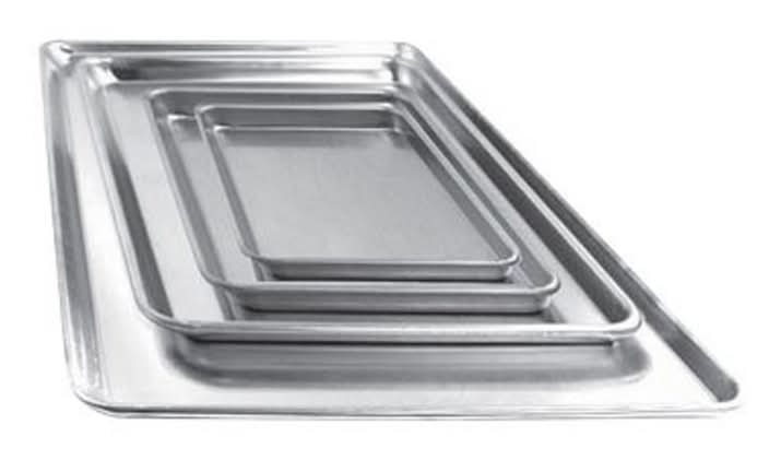 Winco Aluminum Baking Sheet Pans, 13" x 18" (4 ct)
