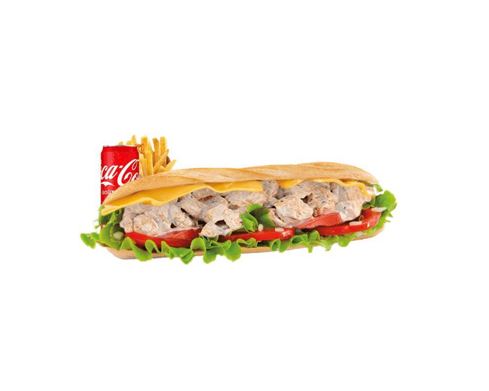 Menu Baguette Suisse