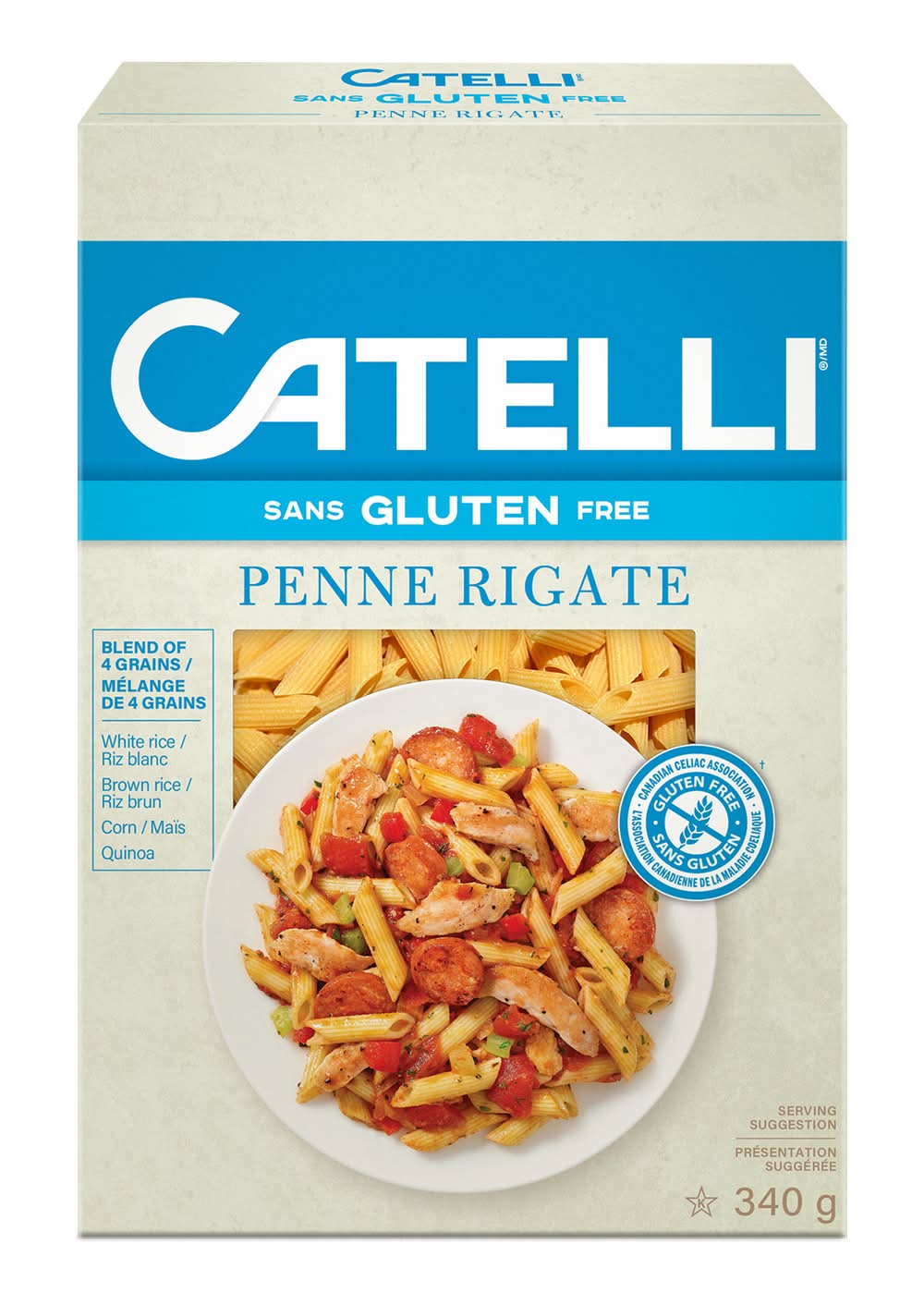 Catelli Penne Rigate Pasta (340 g)