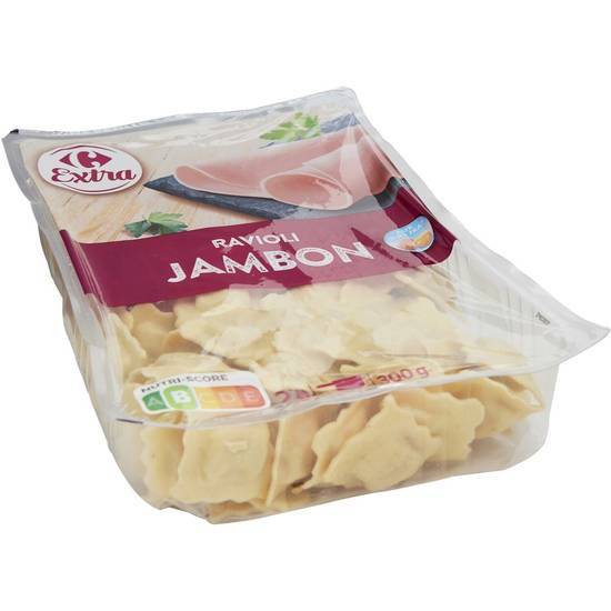 Carrefour Extra - Pâtes fraîches ravioli jambon (300g)