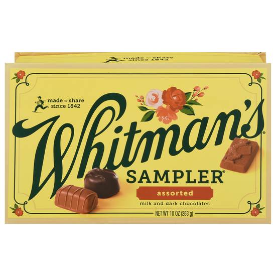 Whitman's Sampler Assorted Milk and Dark Chocolates (22 ct)