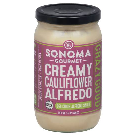 Sonoma Gourmet Delicious Creamy Cauliflower Alfredo Sauce