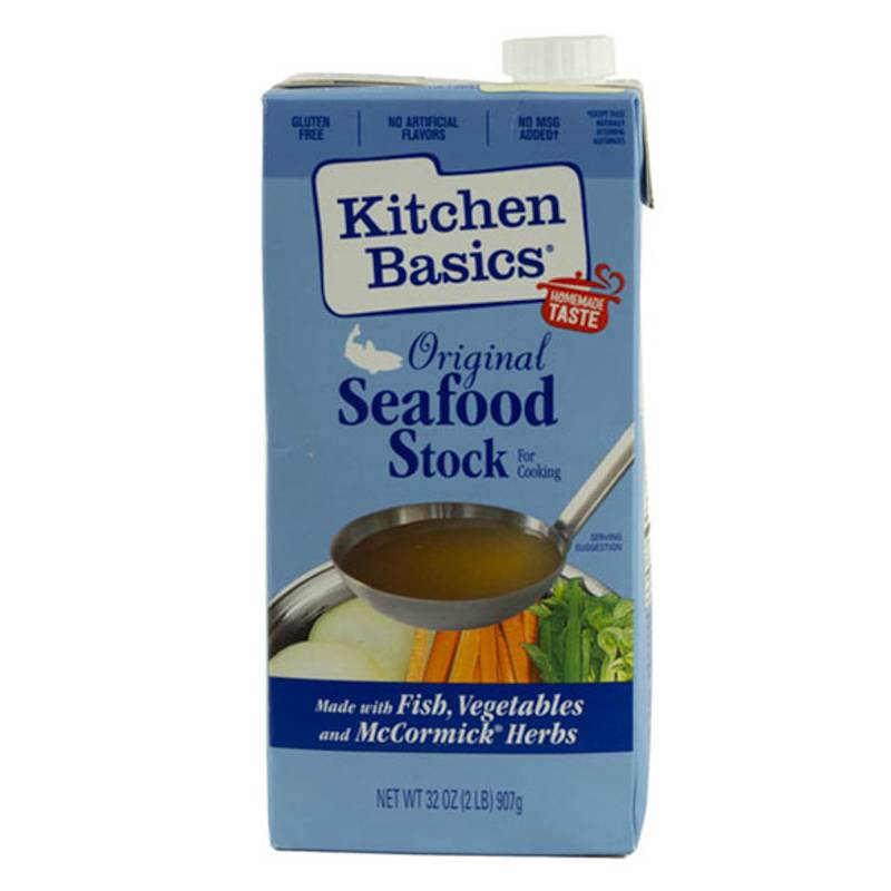 Kitchen basics caldo de mariscos (946 ml)