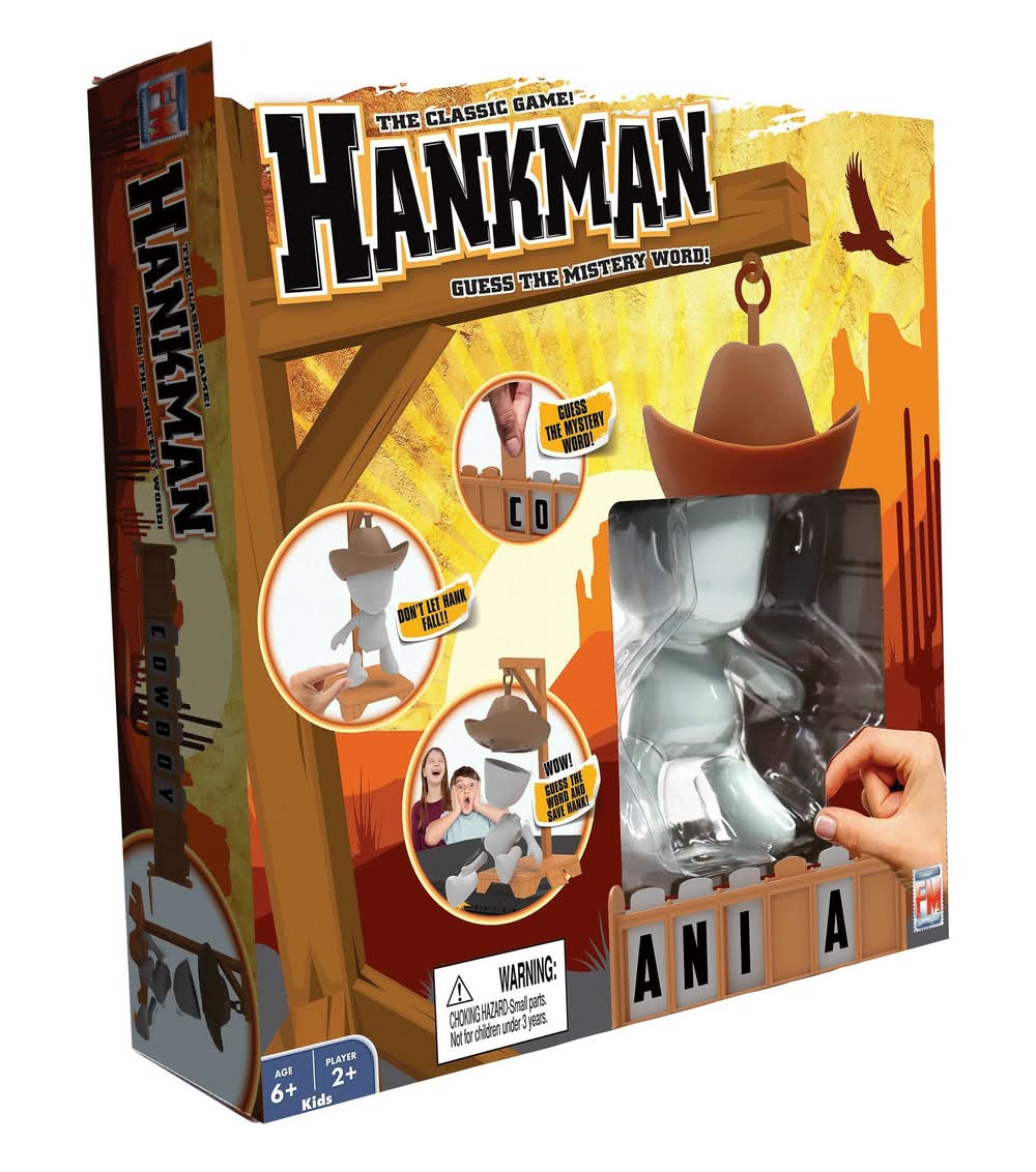 Fotorama 6+ Hankman Guess the Mystery Word Hangman Game