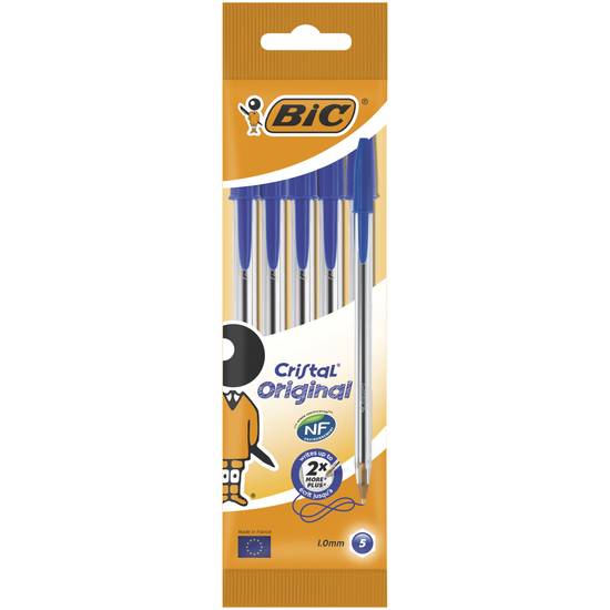 Bic - Cristal original stylos bille pointé moyenne
