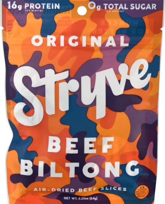 Stryve Original Beef Biltong