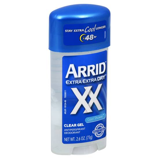 Arrid Xx Extra Dry Cool Shower Clear Gel Deodorant (2.6 oz)