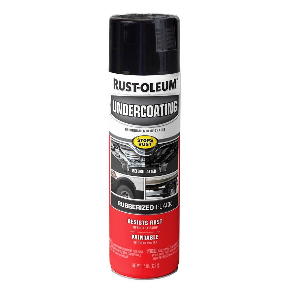 Rust-Oleum Automotive 15 Oz. Matte Black Rubberized Undercoating Spray