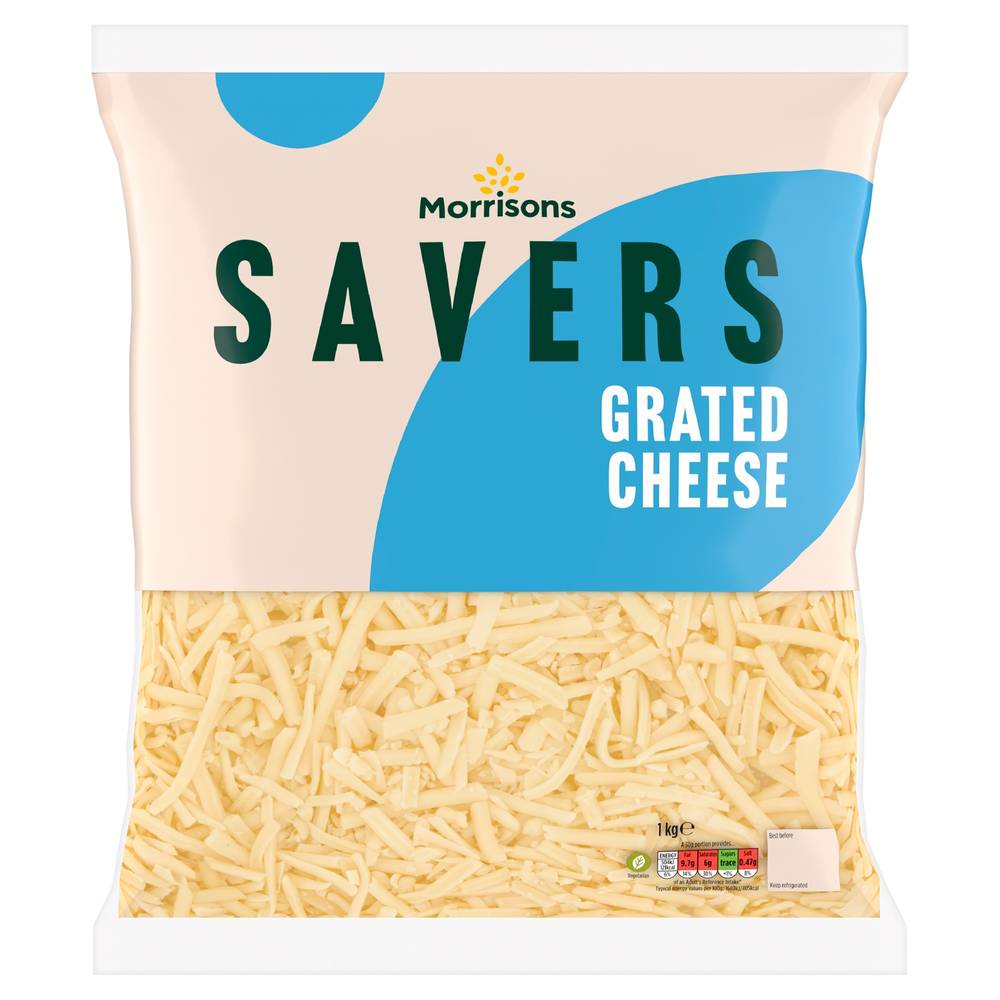 Morrisons Savers Grated Mixed Cheese (1kg)