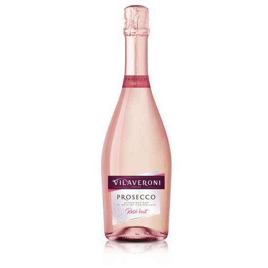 Vilaveroni Prosecco - Brut - Vin rosé effervescent 75 cl