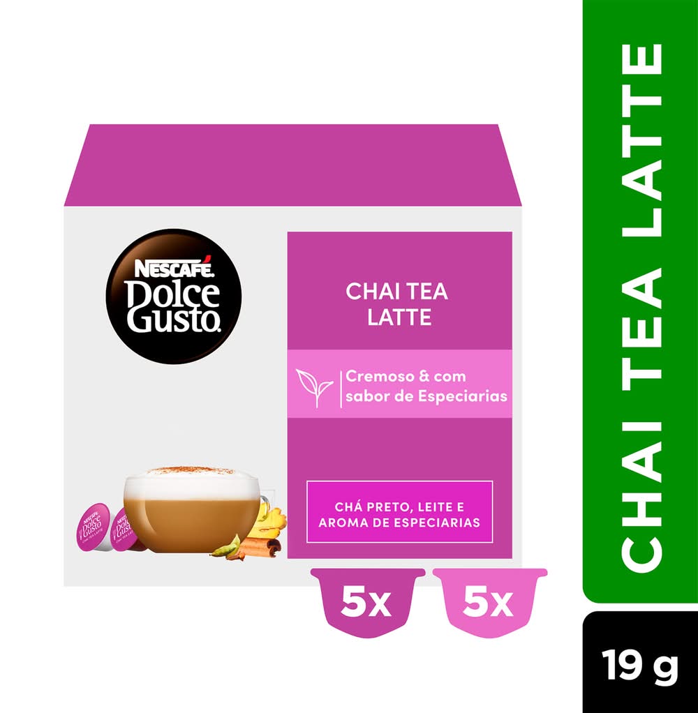 Nescafé · Dolce gusto compuesto lácteo con té - Surtido (10 un)