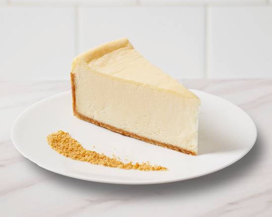 Tranche de Gâteau au Fromage Classique / Classic Cheesecake Slice
