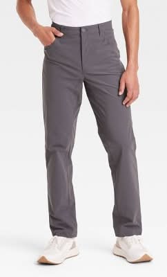 All In Motion 360 Lifestyle 5 Pocket Golf Pant, Men, 32x30 in, Dark Gray