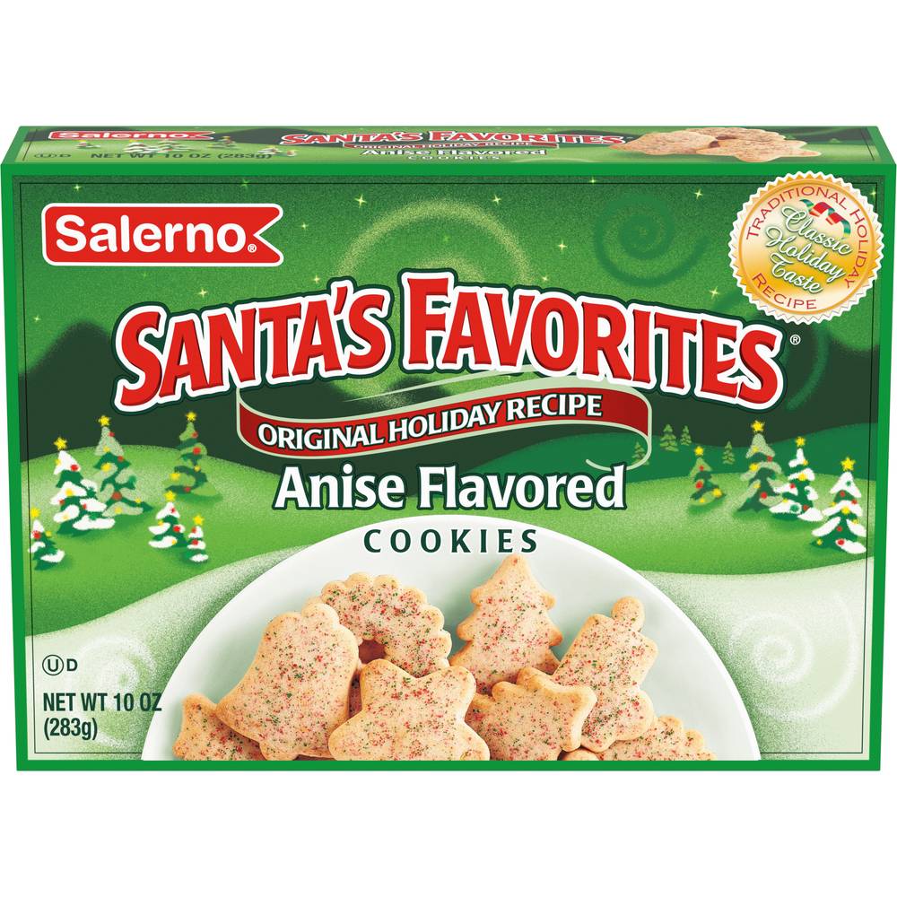 Salerno Santa's Favorites Anise Flavored Cookies (10 oz)