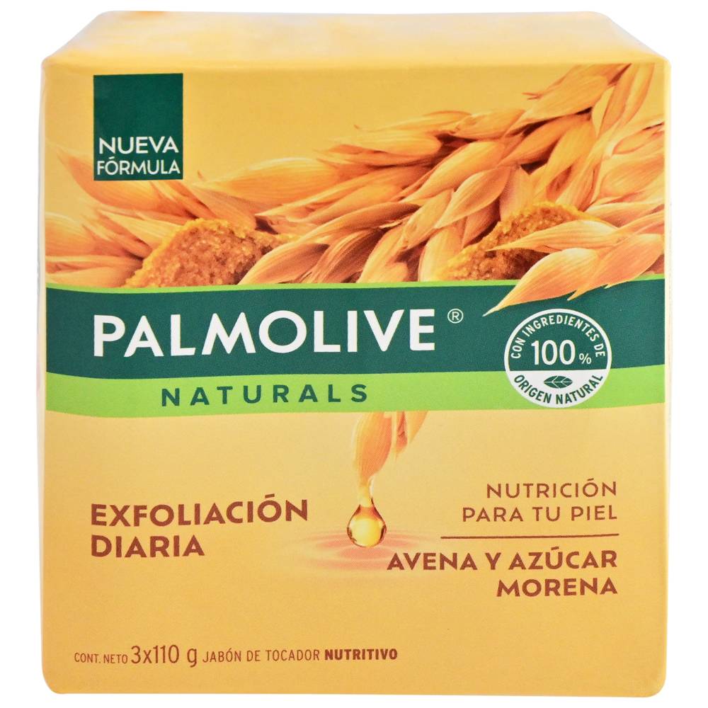Palmolive JAB BAR TRIPACK AVEN-AZUC*330G