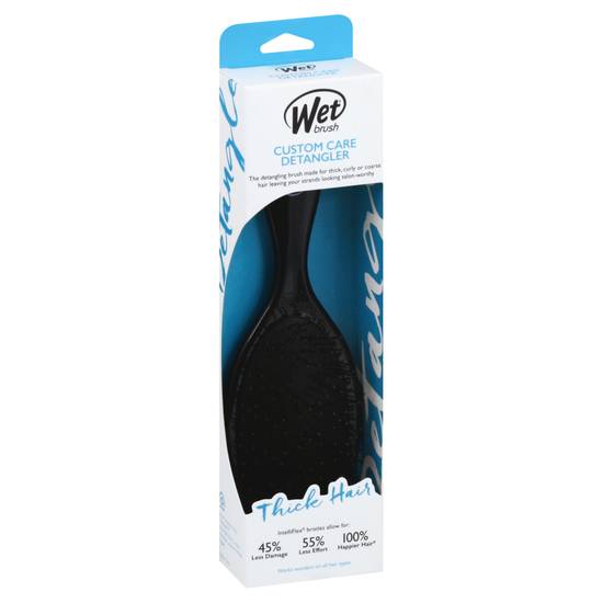 Wet Brush Custom Care Thick Hair Black Detangler