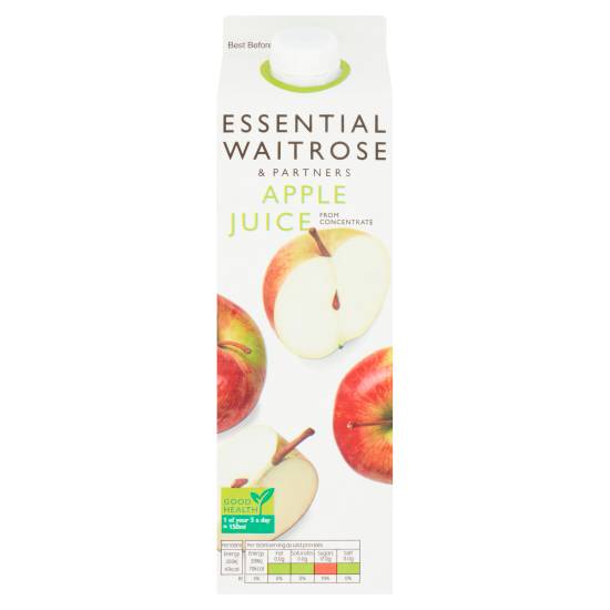 Essential Waitrose Apple Juice (1 L)