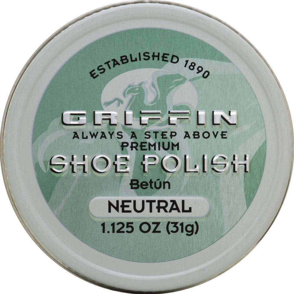 Griffin Neutral Shoe Polish (1.1 oz)